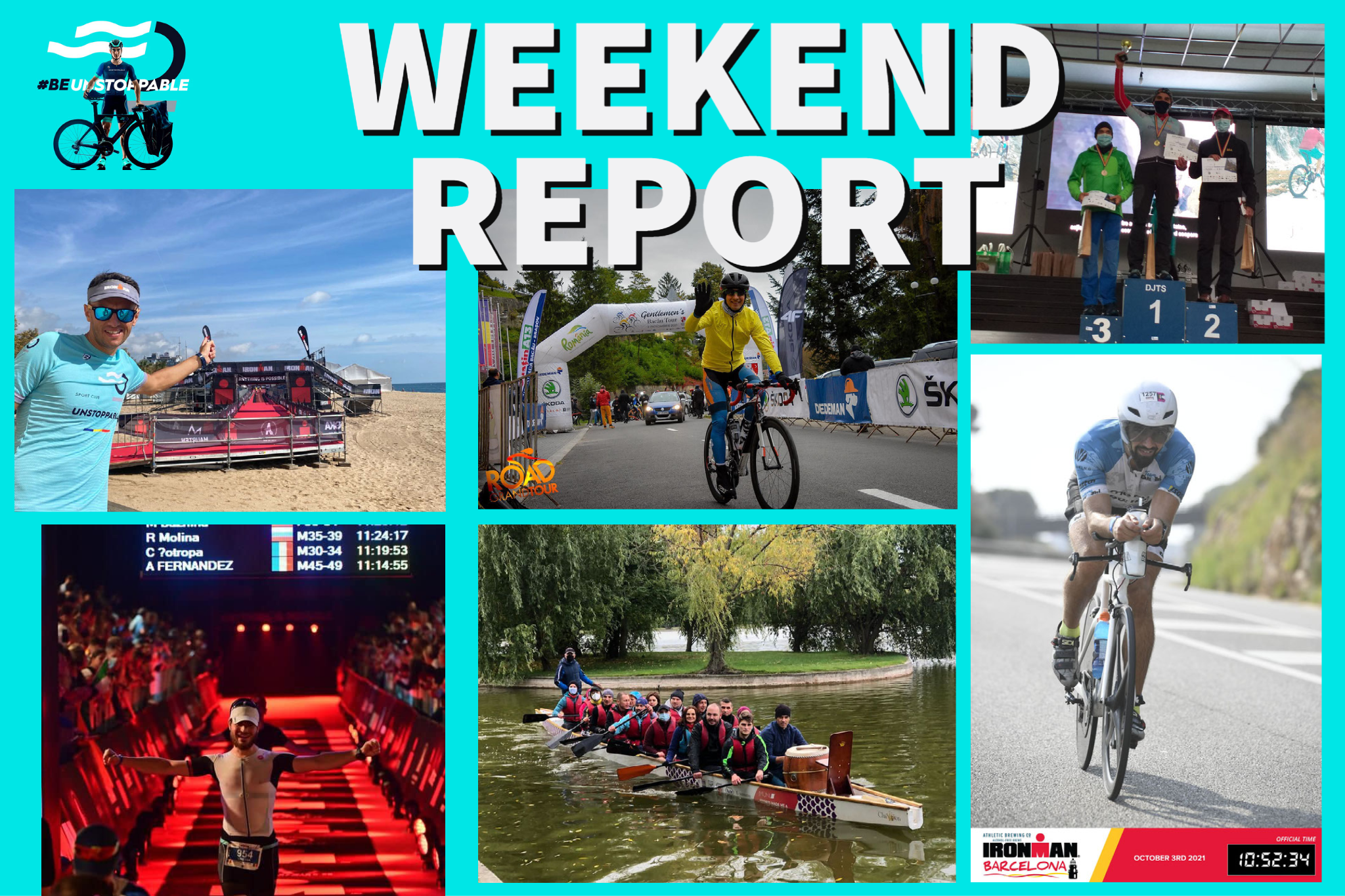 Weekend report: Ironman Barcelona, Gentlemen’s Bacău, Cozia MTB și Dragon Boat