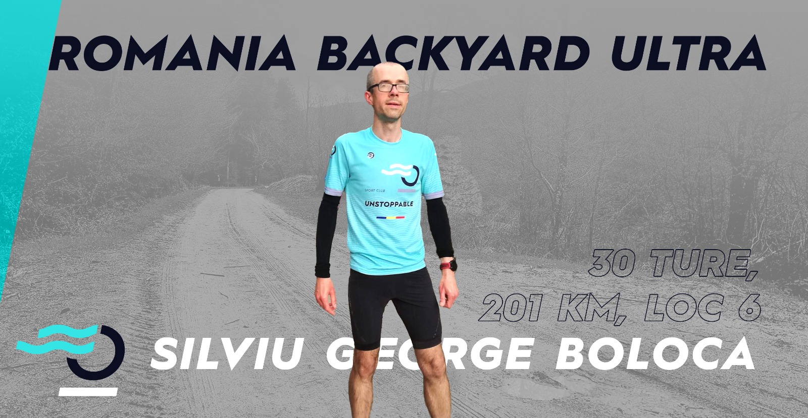Silviu George Boloca a rezistat 30 de ore la competiția de alergare Romania Backyard Ultra